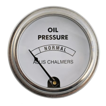 Aftermarket OIL PRESSURE GAUGE 70207834V Fits Allis Chalmers B, IB, C, G, WC, WD, WF GAH30-0026